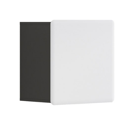Závesná skrinka Possi Light SFW1D/5/5 L   Farba: šedý wolfram