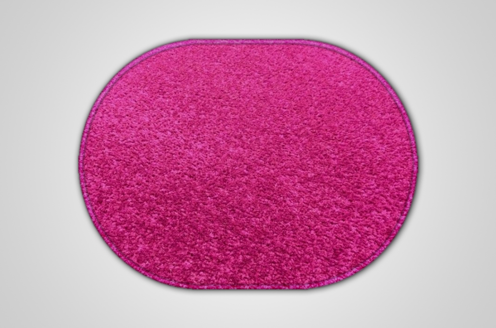 Vopi koberce Kusový fialový koberec Eton ovál - 80x150 cm
