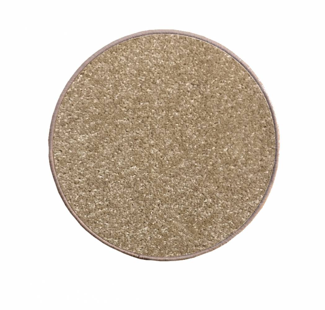 Vopi koberce Eton 2019-70 béžový koberec kulatý - 67x67 (průměr) kruh cm