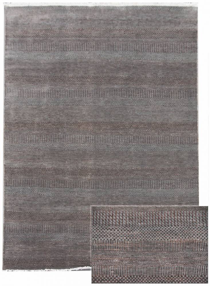 Diamond Carpets koberce Ručně vázaný kusový koberec Diamond DC-MCN Light grey/brown - 275x365 cm