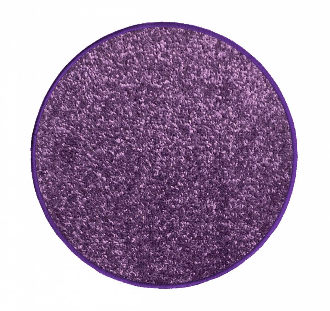 Vopi koberce Eton 2019-45 fialový koberec kulatý - 67x67 (průměr) kruh cm