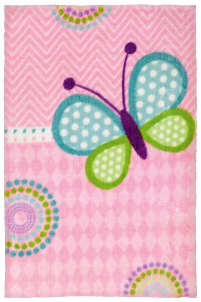 Obsession koberce Dětský kusový koberec Lollipop 184 Butterfly - 120x170 cm