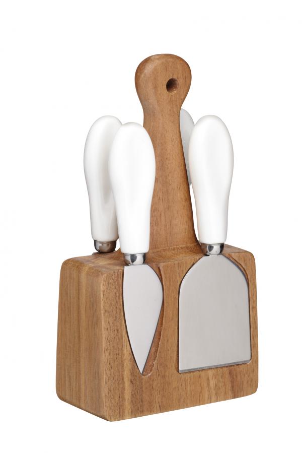 Nože na syr so stojanom KITCHEN CRAFT Artesa Cheese Knife Set