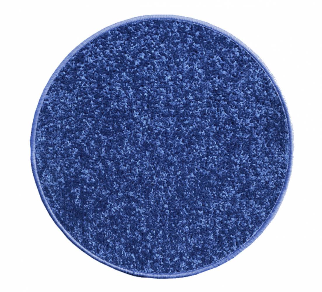 Vopi koberce Eton 2019-82 modrý koberec kulatý - 100x100 (průměr) kruh cm