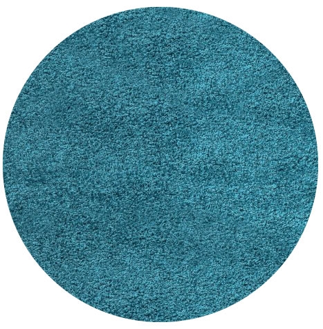 Ayyildiz koberce Kusový koberec Life Shaggy 1500 tyrkys kruh - 200x200 (průměr) kruh cm