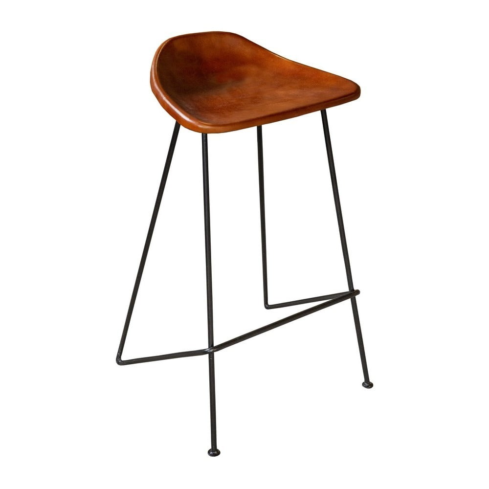 Barová stolička s poťahom z kože Antic Line Missy