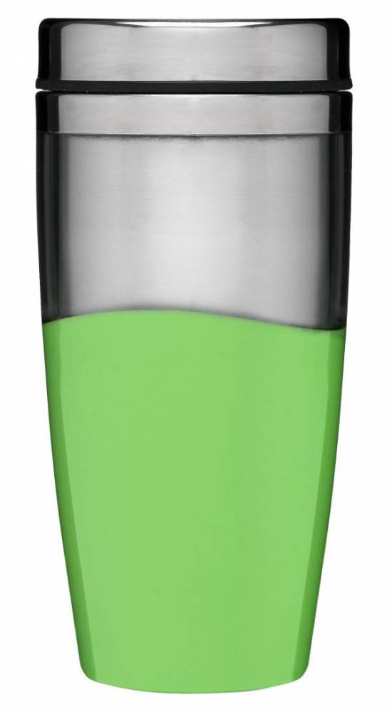 Cestovný termohrnček SAGAFORM Car Mug, zelený 0,4l