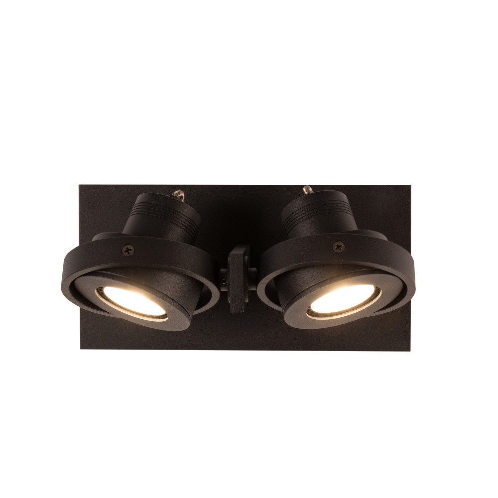 Čierne nástenné LED svietidlo Zuiver Luci2