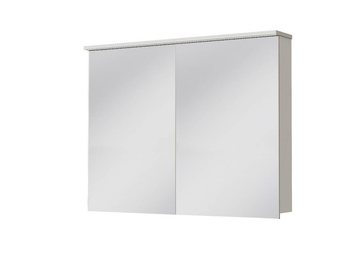 Kúpeľňová skrinka na stenu Juventa Monza MnMC-100 W (so zrkadlom) (s osvetlením)