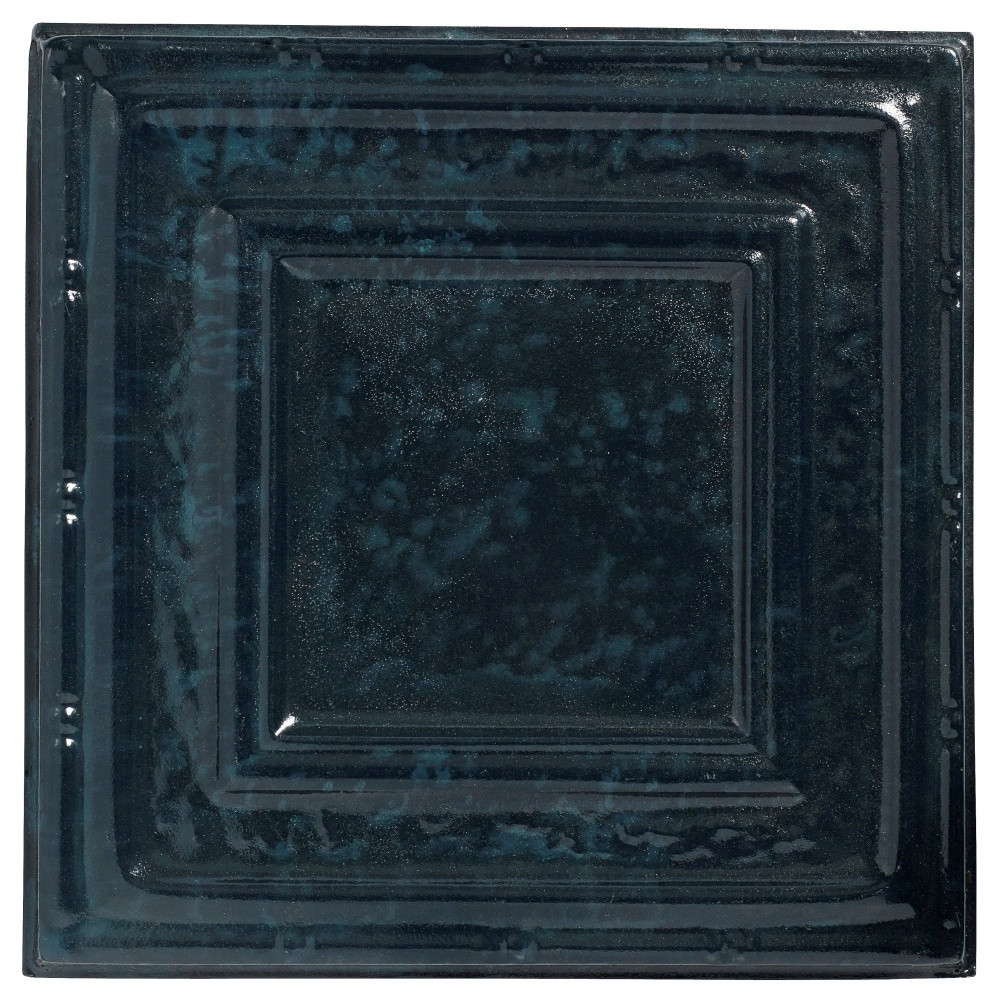 Modrá dekoratívna dlaždica Nordal Deco