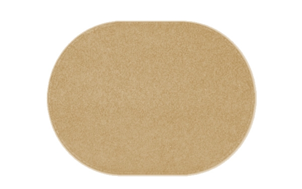 Vopi koberce Kusový béžový koberec Eton ovál - 200x300 cm