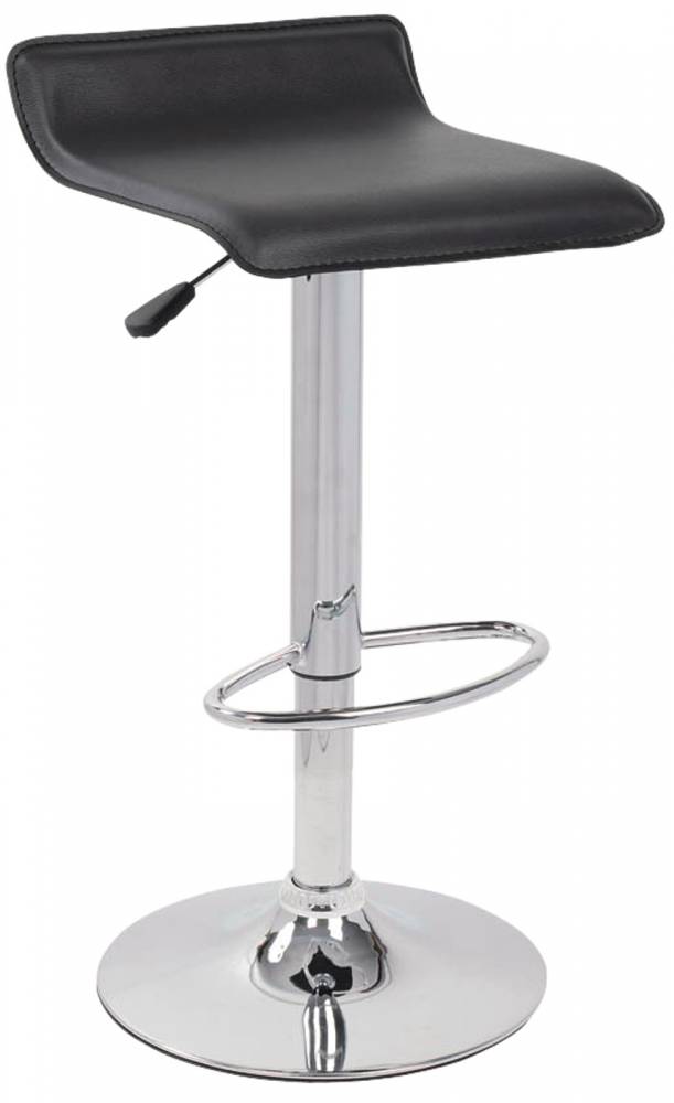 Barová stolička A-044 (ekokoža čierna)