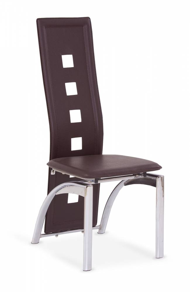 Jedálenská stolička K4 tmavohnedá
