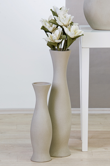 Váza GRAIN - sivá