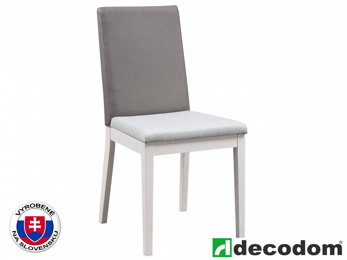 Jedálenská stolička Decodom Venda (pino aurelio + sivá)