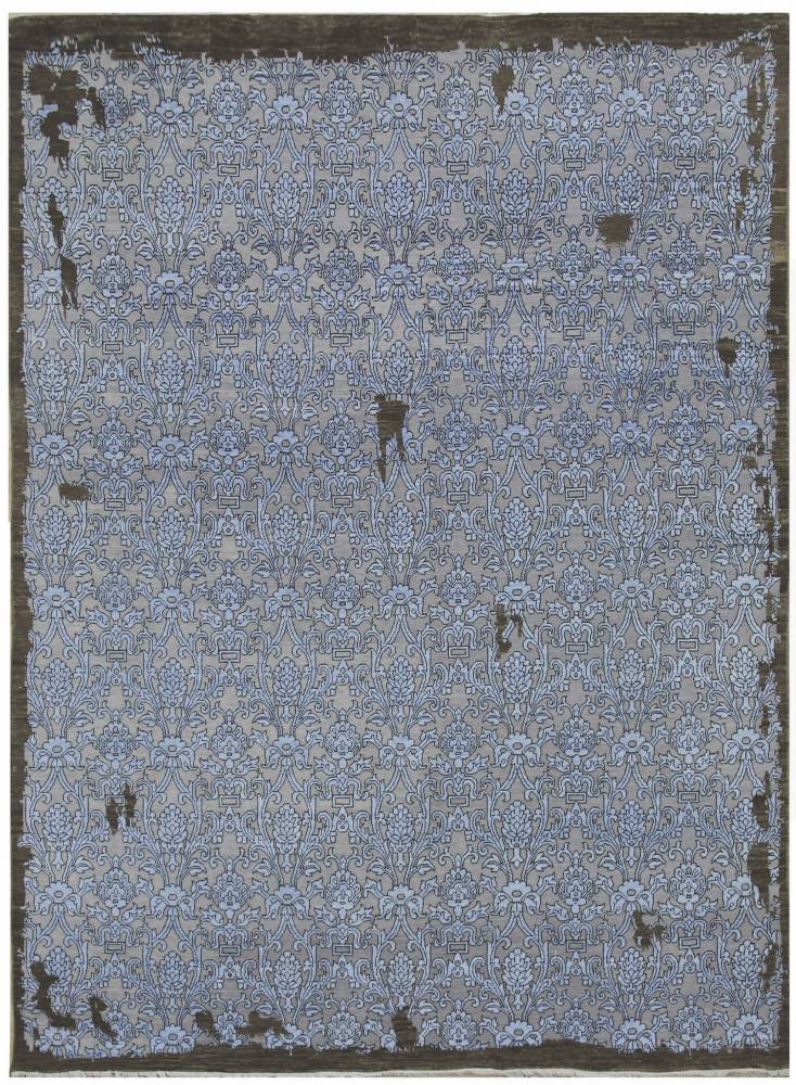 Diamond Carpets koberce Ručně vázaný kusový koberec Diamond DC-M 5 Silver/natural - 305x425 cm