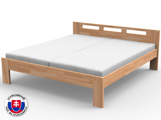 Manželská posteľ 220x180 cm Nela (masív)