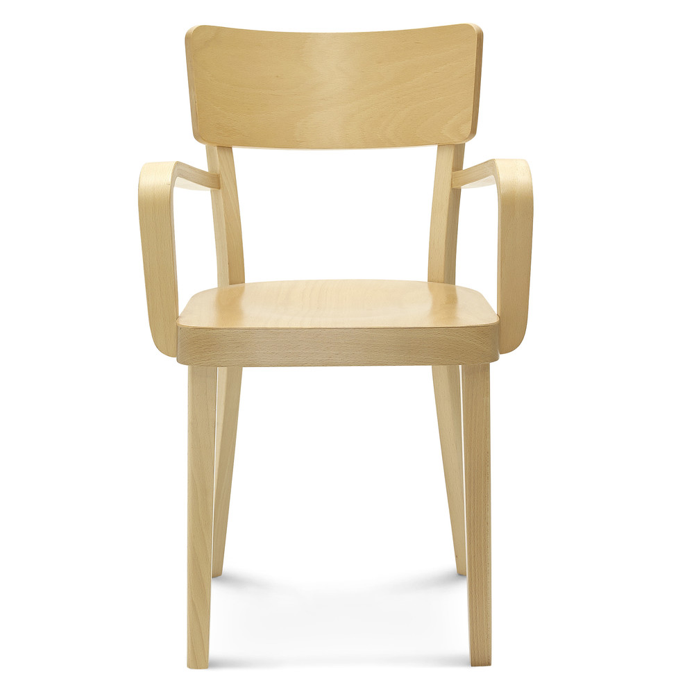 Svetlá drevená stolička Fameg Lone