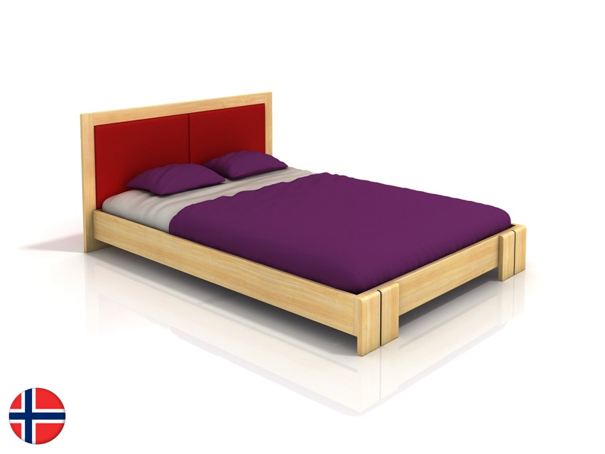 Manželská posteľ 180 cm Naturlig Manglerud (borovica) (s roštom)