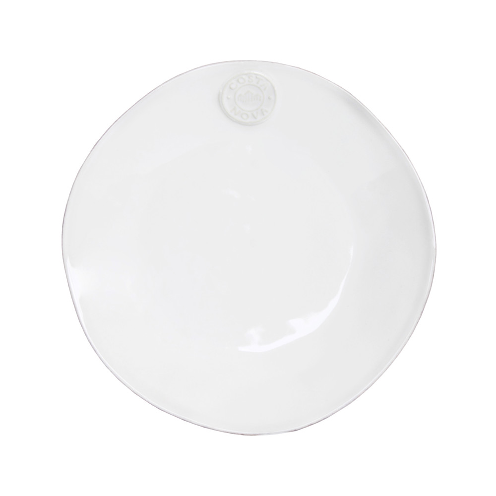 Biely keramický dezertný tanier Ego Dekor Nova, Ø 21 cm