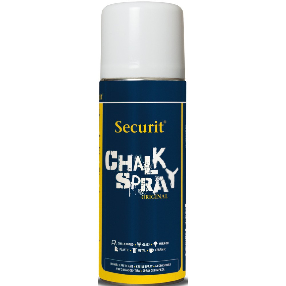 Biely kriedový sprej Securit® Chalk Spray