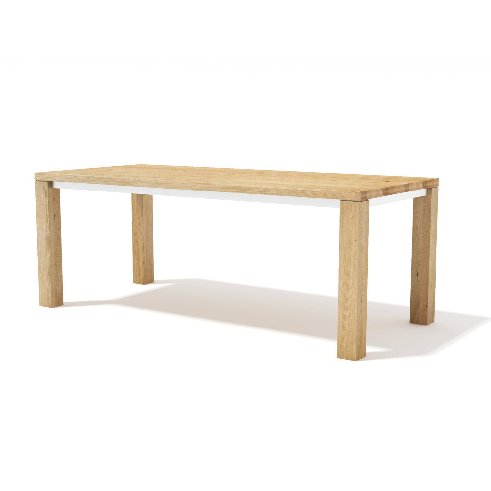 Jedálenský stôl z masívneho dubového dreva Javorina Next, 200 cm