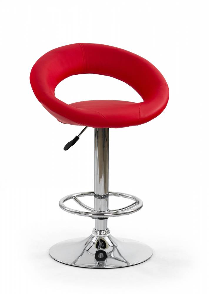 Barová stolička H-15 červená