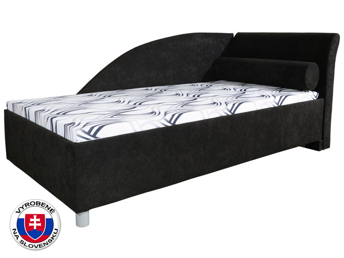 Jednolôžková posteľ (váľanda) 90 cm Perla Plus (s roštami, bez matracov) (P)