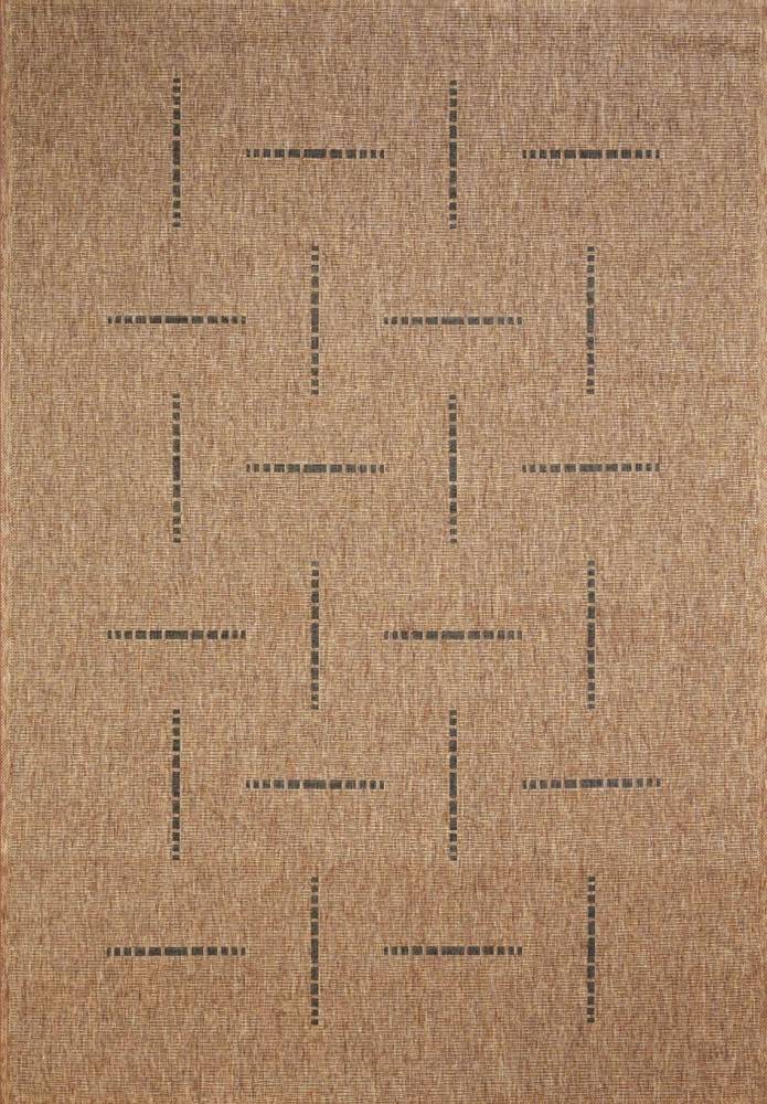 Devos koberce Kusový koberec FLOORLUX Coffee/Black 20008 Spoltex - 80x150 cm