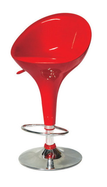 Barová stolička Alba Nova červená