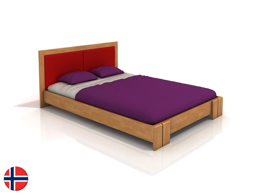 Manželská posteľ 160 cm Naturlig Manglerud (buk) (s roštom)