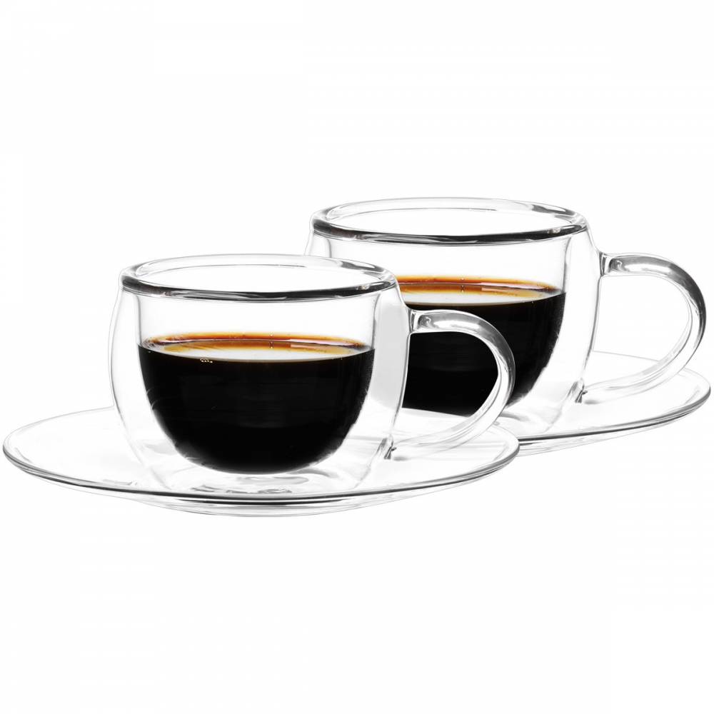 4home Termo pohár na espresso Style Hot&Cool, 80 ml, 2 ks
