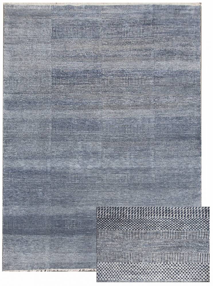 Diamond Carpets koberce Ručně vázaný kusový koberec Diamond DC-MCN Medium blue/silver - 365x550 cm