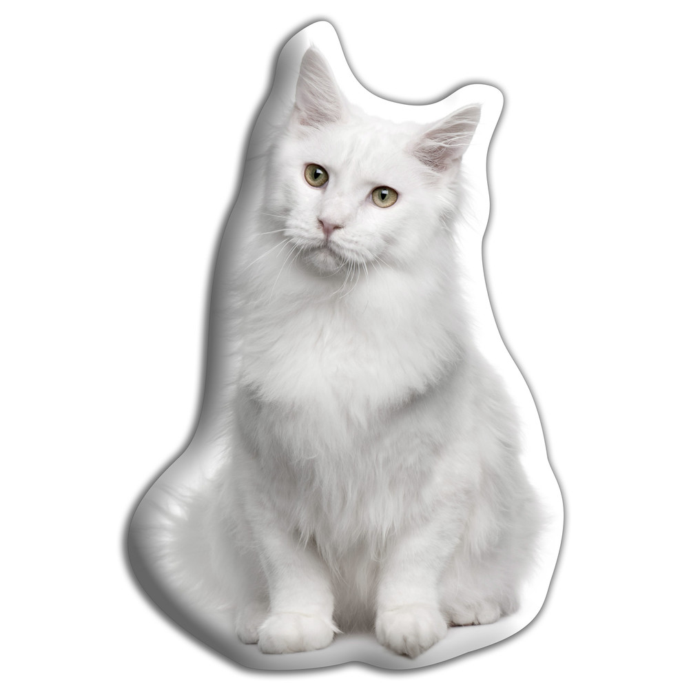 Vankúšik Adorable Cushions Biela mačka