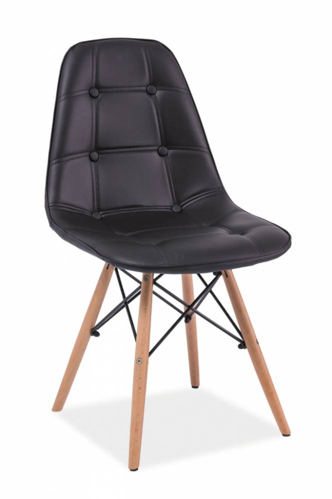 SIGNAL AXEL jedálenská stolička - čierna