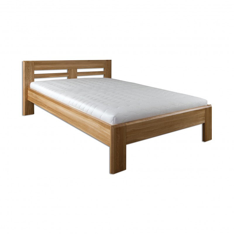 Manželská posteľ 180 cm LK 211 (dub) (masív)