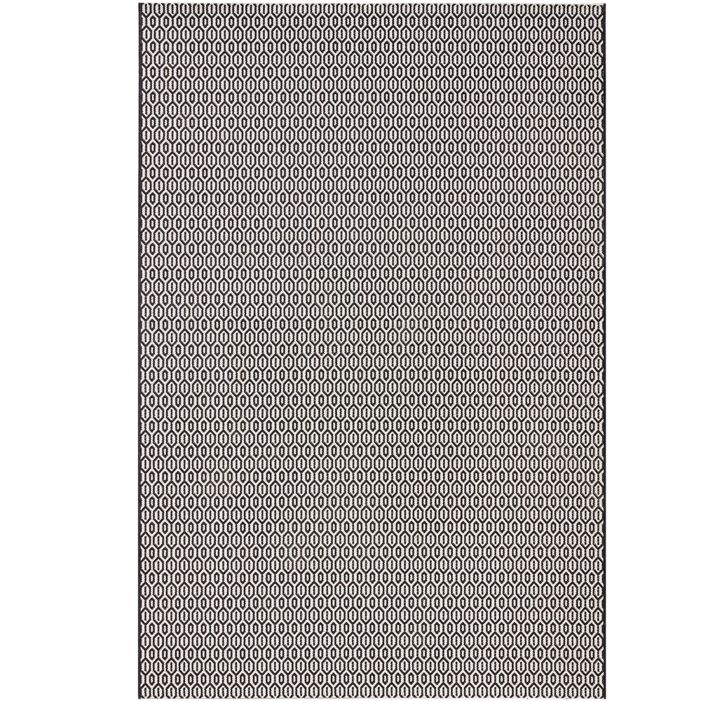 Čierno-biely koberec vhodný aj do exteriéru Hanse Home Meadow, 160 x 230 cm
