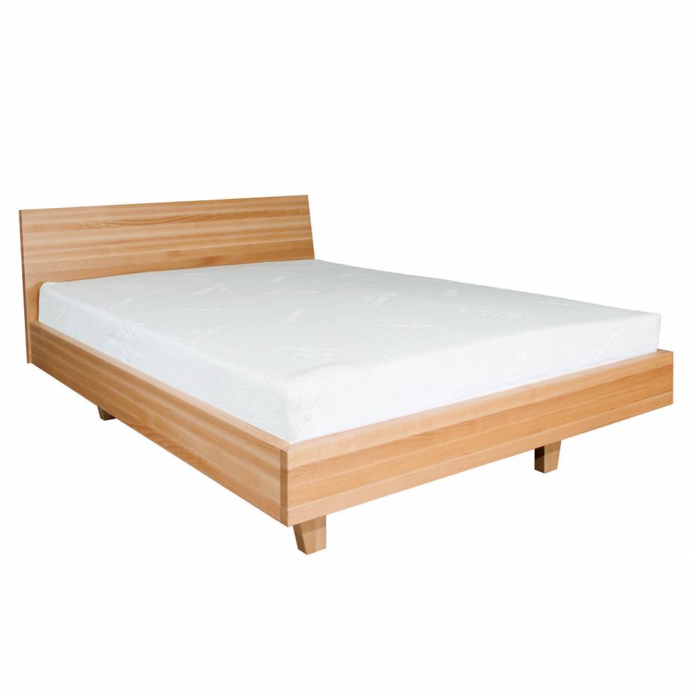 Manželská posteľ 140 cm LK 113 (buk) (masív)