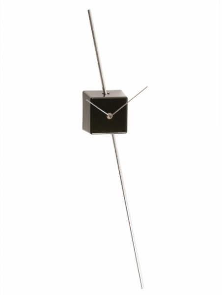 Nástenné hodiny Fisura Pendant Black 70cm