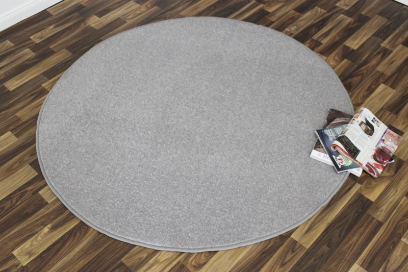 Hanse Home Collection koberce Kusový koberec Nasty 101595 Silber kruh - 133x133 (průměr) kruh cm