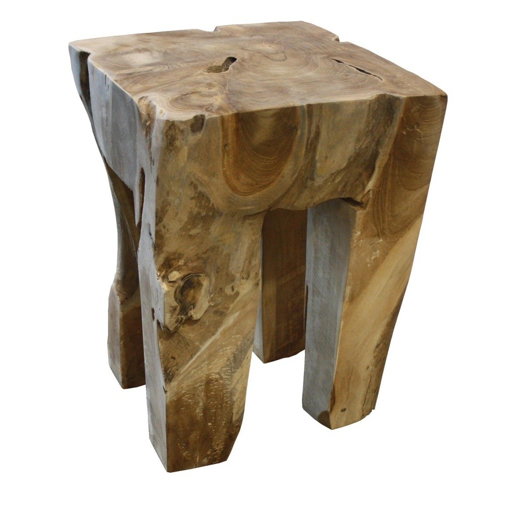 Stolička z teakového dreva HSM collection Keta