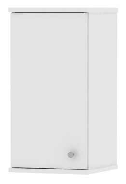 Kúpeľňová skrinka na stenu Galena Si09 1D biela