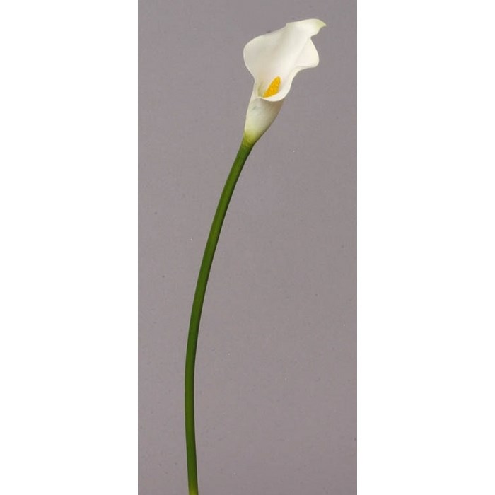 Umelá kvetina Kala biela, 52 cm